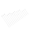 304 Stainless Steel Flat Head Pins STAS-CJ0005-01P-2