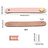 Leather Handle DIY-WH0182-20C-2