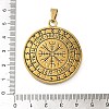 Viking 304 Stainless Steel Pendants STAS-P400-01D-AG-3