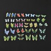 40Pcs 20 Styles PET Adhesive Waterproof Stickers Set LS-DIY-K032-50B-3