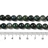 Natural Moss Agate Beads Strands G-A248-A02-01-5