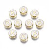 Alloy Enamel Beads LS-ENAM-N052-006-01K-RS-1
