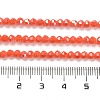 Opaque Glass Beads Stands EGLA-A035-P3mm-B34-4