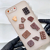 60Pcs 10 Styles Resin Cabochons CRES-BM0001-05-5