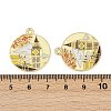 Alloy Enamel Pendants ENAM-V001-02C-G-3
