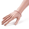 Natural Tourmaline Beaded Stretch Bracelet BJEW-JB08484-01-3
