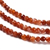 Natural South Red Agate Beads Strands G-Z074-A02-01B-4