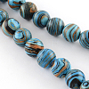 Dyed Synthetical Gemstone Round Bead Strands G-Q939-01B-03-1