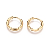 304 Stainless Steel Huggie Hoop Earrings EJEW-G272-02-10mm-G-1