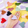 12Pcs 2 Styles Imitation Leather Book Corner Protectors AJEW-TA0001-99-7