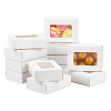 Rectangle Folding Paper Storage Boxes CON-WH0106-01B-03-1