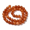 Natural Dyed Jade Beads Strands G-M402-C03-08-4