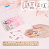 SUNNYCLUE DIY Breast Cancer Awareness Bracelet Making Kit DIY-SC0021-74-3