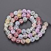 Crackle Glass Beads Strands GLAA-S192-B-008B-2