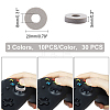 SUPERFINDING 30Pcs 2 color Joystick Sponge Ring AJEW-FH0001-53-4