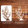 Plastic Drawing Painting Stencils Templates DIY-WH0396-0033-2