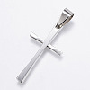Tarnish Resistant 304 Stainless Steel Pendants STAS-F106-60P-2