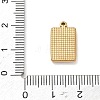 304 Stainless Steel Micro Pave Clear Cubic Zirconia Pendants SA-CBA50C9-03G-3