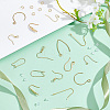 304 Stainless Steel & 316 Surgical Stainless Steel Earring Hooks Sets STAS-ME0001-12-5