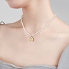 10Pcs Brass Pendants ZIRC-SZ0004-40-6