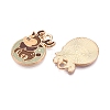 Christmas Theme Alloy Enamel Pendants ENAM-T020-10M-1