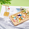 6 Sets Brass Wine Glass Charms Set AJEW-HY0001-48-4