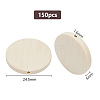 150Pcs Wooden Beads WOOD-DR0001-02B-2