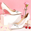 4Pcs 2 Colors Wing Alloy Rhinestone Shoe Decoration FIND-GO0002-27-7