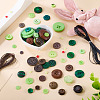 DIY Button Findings Kits DIY-TA0014-70-6