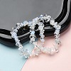 Unisex Chip Opalite Beaded Stretch Bracelets BJEW-S143-10-1