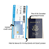 1Pcs Imitation Leather Passport Holder Cover Case AJEW-CN0001-12A-3