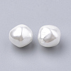 Eco-Friendly Plastic Imitation Pearl Beads X-MACR-T013-16-2
