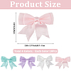 40Pcs 4 Colors Handmade Polyester Costume Accessories DIY-SP0004-85A-2