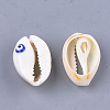 Cowrie Shell Beads X-SSHEL-S258-63-2
