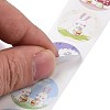 8 Patterns Easter Theme Self Adhesive Paper Sticker Rolls X1-DIY-C060-03K-4