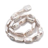 Natural Baroque Keshi Pearl Beads Strands PEAR-P064-01B-08A-3