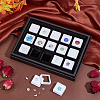 Rectangle Paper Loose Diamond Organizer Trays CON-WH0095-80-5