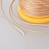 Round Waxed Polyester Cord YC-E004-0.65mm-N624-3