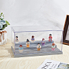 3-Tier Acrylic Minifigure Display Cases ODIS-WH0027-049-5