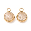 Natural Quartz Crystal Charms G-K325-01G-03-2