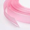 Breast Cancer Pink Awareness Ribbon Making Materials Single Face Satin Ribbon SRIB-Y004-2