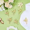 Horse Alloy Lapel Pin Brooches JEWB-WH0020-124-4