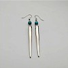 Bohemian Tassel Synthetic Turquoise & Alloy Dangle Earrings for Women RC4749-16-1