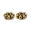 Tibetan Style Alloy Beads Daisy Spacer Beads X-LF1249Y-01AG-RS-3