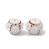 Flower Style Resin Rhinestone Beads CLAY-NH0003-05S-04-1