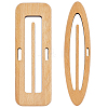 1Set Wood Knitting Looms Shuttles Set WOOD-BC0001-38C-1