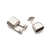 Alloy Snap Lock Clasps LS-PALLOY-TAC0009-24P-4