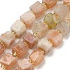 Natural Quartz Beads Strands G-G053-B16-03-1