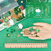 DIY Saint Patrick's Day Theme Dangle Earring Making Kits DIY-SC0024-74-3