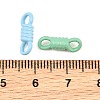 Spray Paint Alloy Connector Charms AL-CBA9266-02-3